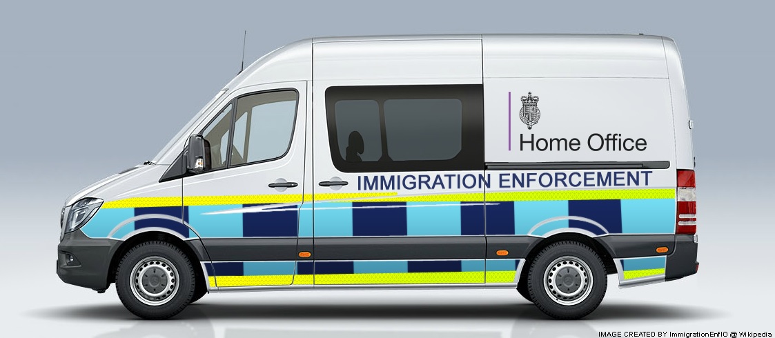 Home Office Immigration Enforcement Van